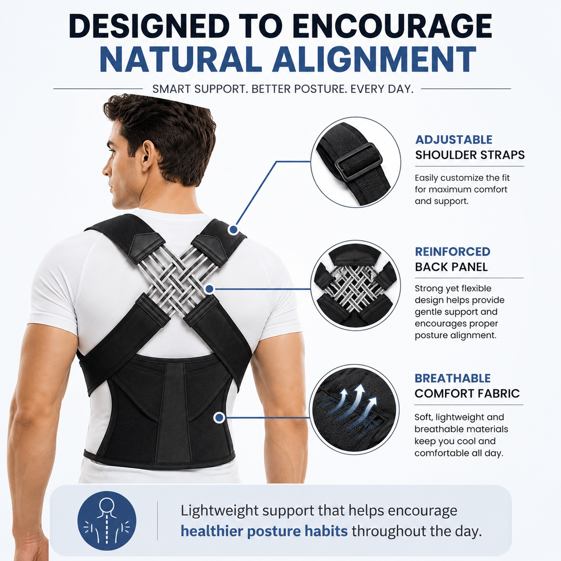NervicalLab™ Posture Corrector Back Brace